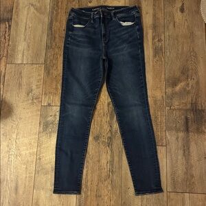 American Eagle Outfitters Dark Blue Skinny Jeans
